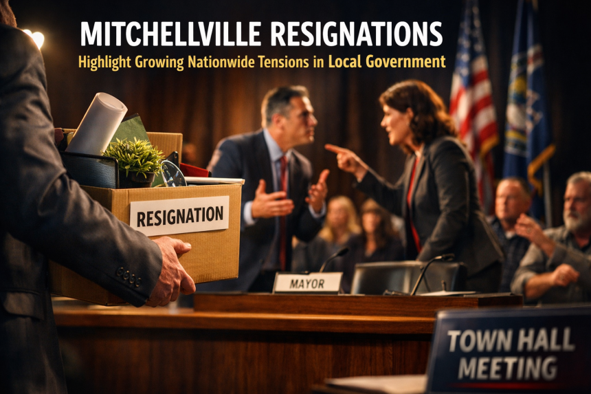 Mitchellville Resignations Highlight Growing Nationwide Tensions in Local Government