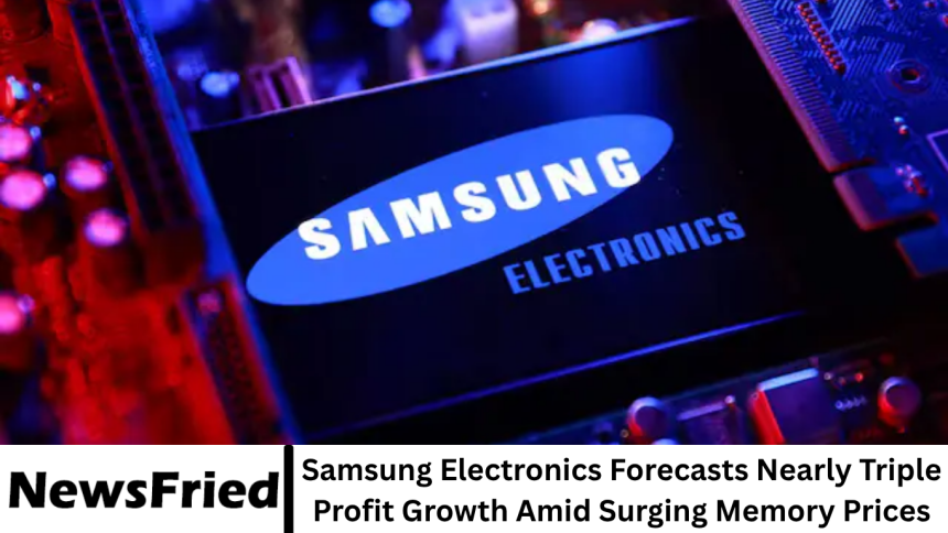Samsung Electronics Forecasts Nearly Triple Profit Growth Amid Surging Memory Prices
