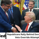 Republicans Rally Behind Donald Trump as Veto Override Attempts Fail