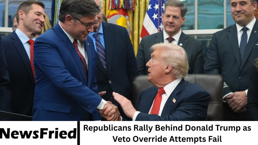 Republicans Rally Behind Donald Trump as Veto Override Attempts Fail